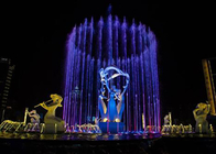現代的な公園水噴水、多彩な音楽的なダンスの噴水のプロジェクト サプライヤー
