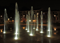 多彩なランプの大理石の音楽的なダンスの噴水は、アップタウンのための噴水をつけます サプライヤー